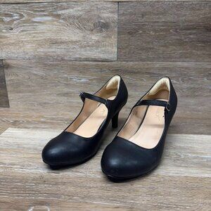 Oliva K Kona Black Mary Jane Pumps Women's Size 8.5